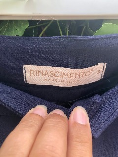 Pantalon Rinascimento marine taille S — Rinascimento