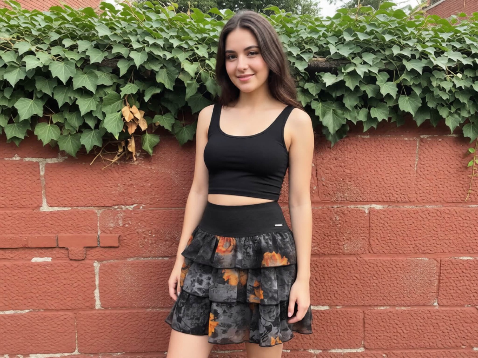 Jupe fluide Garcia – Taille XS — vue 1