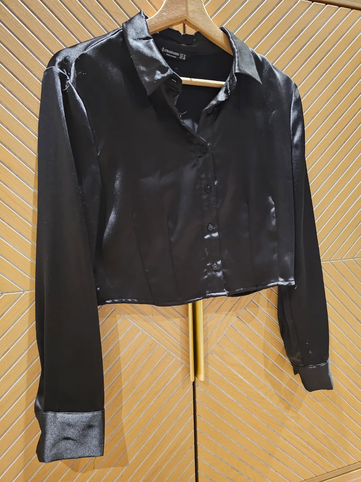 Chemise Stradivarius noire taille M — Stradivarius