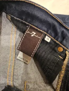 Jeans skinny 7for ALL Seven bleu taille 28 — 7for ALL Seven