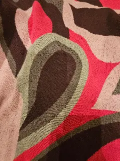 Pull en maille à motif psychédélique Bianca — B/ANCA