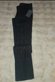 Jeans skinny 7 For All Mankind noir taille UK 24 — 7 For All Mankind