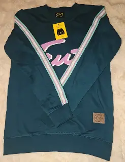 Pull 9 Lemon bleu pétrole taille S — 9 Lemon