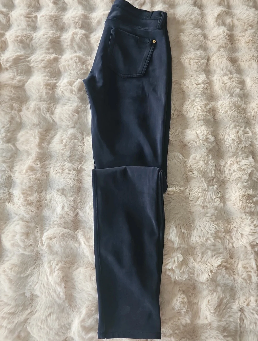 Pantalon cigarette 7 For All Mandkind bleu taille 28 — 7 For All Mandkind