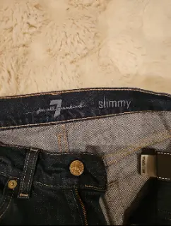 Jeans skinny 7for ALL Seven bleu taille 28 — 7for ALL Seven