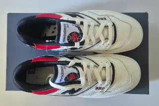 Sneakers New Balance 550 noires et beiges pointure 38,5 — New Balance